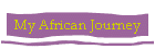 My African Journey