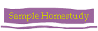 Sample Homestudy