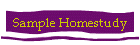 Sample Homestudy