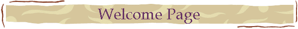 Welcome Page
