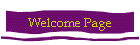Welcome Page